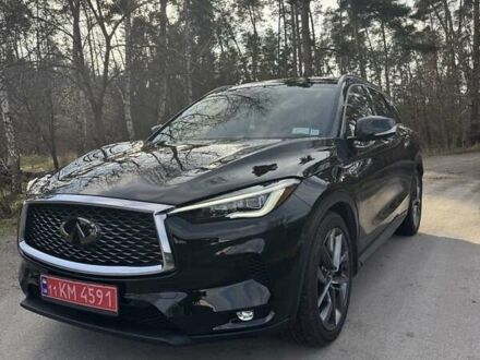 Черный Инфинити QX50, объемом двигателя 2 л и пробегом 60 тыс. км за 24800 $, фото 1 на Automoto.ua