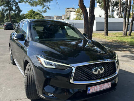 Черный Инфинити QX50, объемом двигателя 0 л и пробегом 51 тыс. км за 25500 $, фото 1 на Automoto.ua
