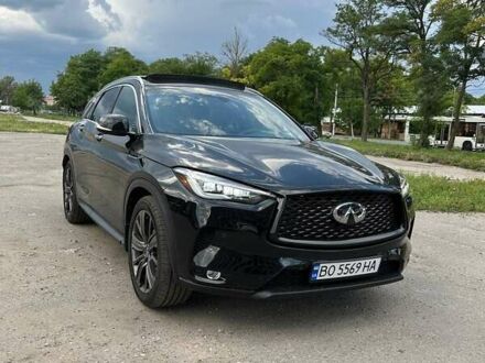 Чорний Інфініті QX50, об'ємом двигуна 2 л та пробігом 52 тис. км за 26500 $, фото 1 на Automoto.ua