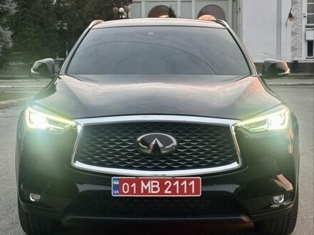 Черный Инфинити QX50, объемом двигателя 2 л и пробегом 120 тыс. км за 20800 $, фото 1 на Automoto.ua
