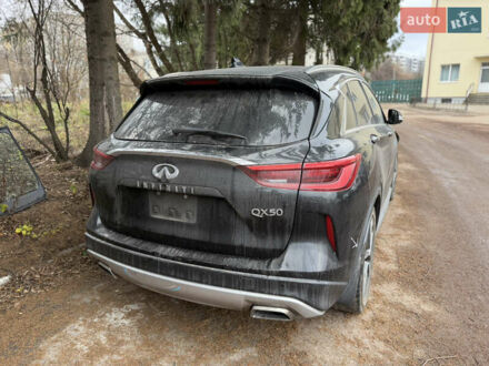 Черный Инфинити QX50, объемом двигателя 2 л и пробегом 161 тыс. км за 12999 $, фото 1 на Automoto.ua