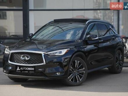 Черный Инфинити QX50, объемом двигателя 2 л и пробегом 32 тыс. км за 32300 $, фото 1 на Automoto.ua
