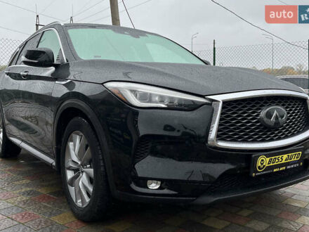 Черный Инфинити QX50, объемом двигателя 2 л и пробегом 92 тыс. км за 24999 $, фото 1 на Automoto.ua