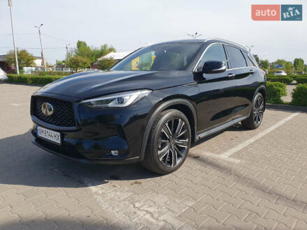Інфініті QX50 2022 у Житомирі на Automoto.ua Чорний Інфініті QX50, об'ємом двигуна 2 л та пробігом 40 тис. км за 30000 $, фото 1 на Automoto.ua