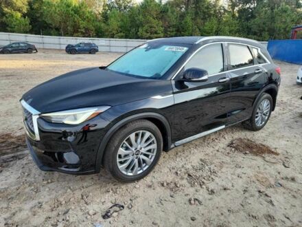 Черный Инфинити QX50, объемом двигателя 2 л и пробегом 46 тыс. км за 19100 $, фото 1 на Automoto.ua