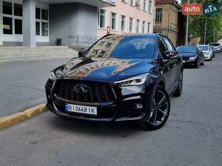 Инфинити QX50 2023 в Полтаве на Automoto.ua Черный Инфинити QX50, объемом двигателя 1.99 л и пробегом 17 тыс. км за 33900 $, фото 1 на Automoto.ua