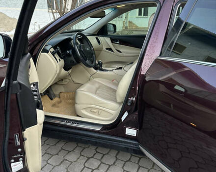 Красный Инфинити QX50, объемом двигателя 3.7 л и пробегом 67 тыс. км за 18400 $, фото 2 на Automoto.ua