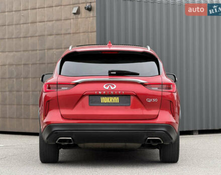 Красный Инфинити QX50, объемом двигателя 2 л и пробегом 132 тыс. км за 22350 $, фото 19 на Automoto.ua