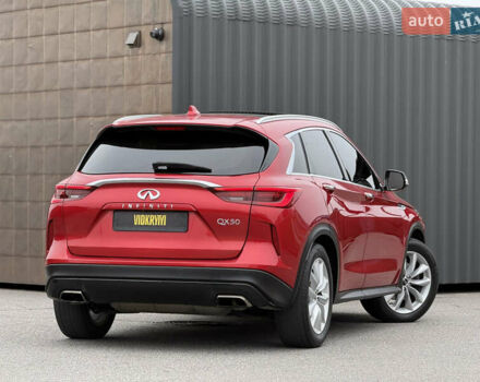 Красный Инфинити QX50, объемом двигателя 2 л и пробегом 132 тыс. км за 22350 $, фото 22 на Automoto.ua