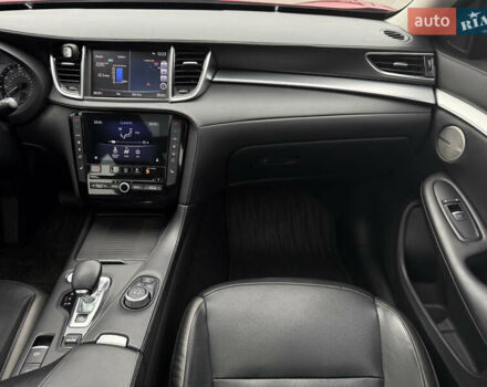 Красный Инфинити QX50, объемом двигателя 2 л и пробегом 132 тыс. км за 22350 $, фото 26 на Automoto.ua