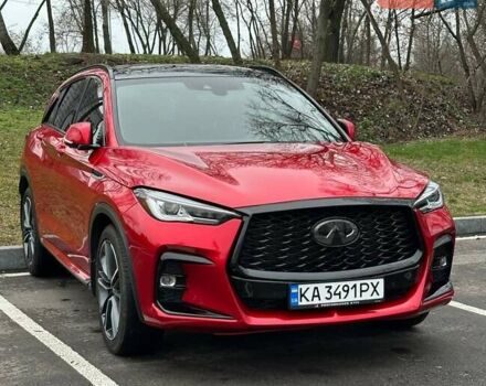 Червоний Інфініті QX50, об'ємом двигуна 2 л та пробігом 21 тис. км за 31900 $, фото 3 на Automoto.ua