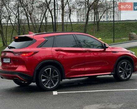 Червоний Інфініті QX50, об'ємом двигуна 2 л та пробігом 21 тис. км за 31900 $, фото 8 на Automoto.ua