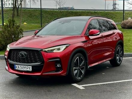 Червоний Інфініті QX50, об'ємом двигуна 2 л та пробігом 21 тис. км за 31900 $, фото 1 на Automoto.ua
