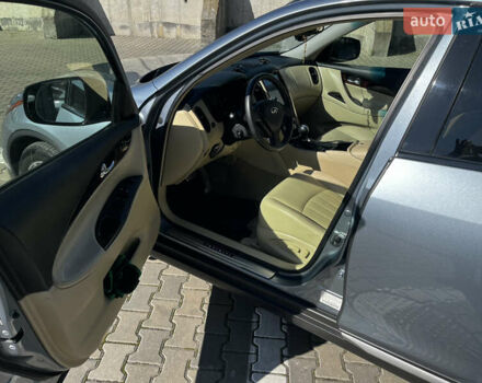 Серый Инфинити QX50, объемом двигателя 3.7 л и пробегом 78 тыс. км за 17800 $, фото 6 на Automoto.ua