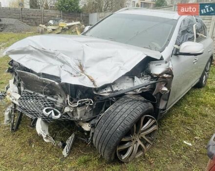 Серый Инфинити QX50, объемом двигателя 3.7 л и пробегом 170 тыс. км за 5600 $, фото 2 на Automoto.ua
