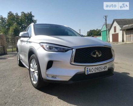 Сірий Інфініті QX50, об'ємом двигуна 2 л та пробігом 113 тис. км за 23200 $, фото 9 на Automoto.ua