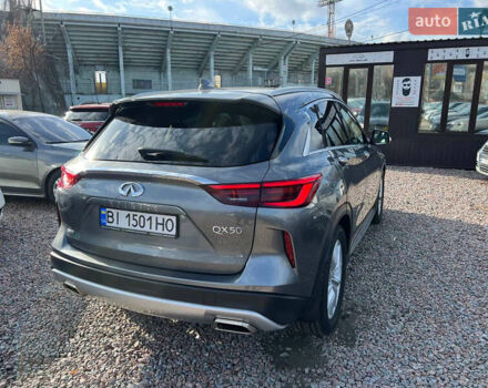 Серый Инфинити QX50, объемом двигателя 2 л и пробегом 80 тыс. км за 19500 $, фото 5 на Automoto.ua