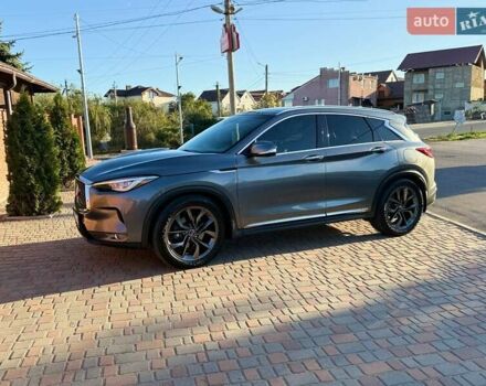 Серый Инфинити QX50, объемом двигателя 2 л и пробегом 122 тыс. км за 24300 $, фото 3 на Automoto.ua