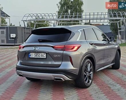 Серый Инфинити QX50, объемом двигателя 1.99 л и пробегом 147 тыс. км за 24600 $, фото 3 на Automoto.ua