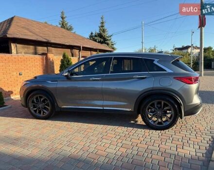 Серый Инфинити QX50, объемом двигателя 2 л и пробегом 122 тыс. км за 24300 $, фото 2 на Automoto.ua