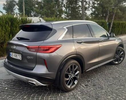 Серый Инфинити QX50, объемом двигателя 2 л и пробегом 81 тыс. км за 32400 $, фото 10 на Automoto.ua