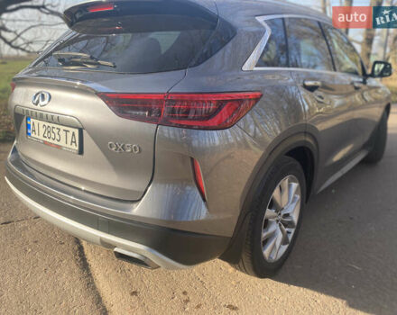 Серый Инфинити QX50, объемом двигателя 2 л и пробегом 120 тыс. км за 21500 $, фото 4 на Automoto.ua