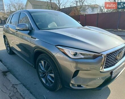 Серый Инфинити QX50, объемом двигателя 2 л и пробегом 122 тыс. км за 19500 $, фото 1 на Automoto.ua