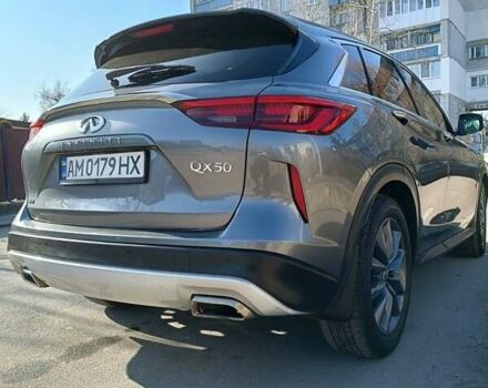 Серый Инфинити QX50, объемом двигателя 2 л и пробегом 122 тыс. км за 19500 $, фото 3 на Automoto.ua