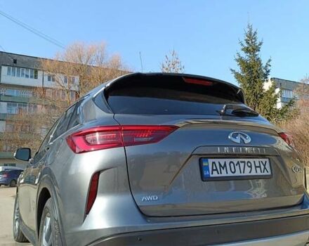 Серый Инфинити QX50, объемом двигателя 2 л и пробегом 122 тыс. км за 19500 $, фото 4 на Automoto.ua