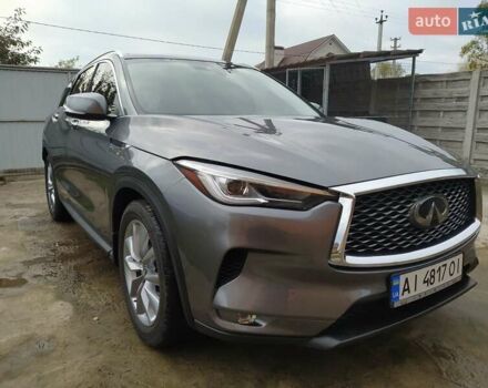 Серый Инфинити QX50, объемом двигателя 2 л и пробегом 51 тыс. км за 29000 $, фото 4 на Automoto.ua
