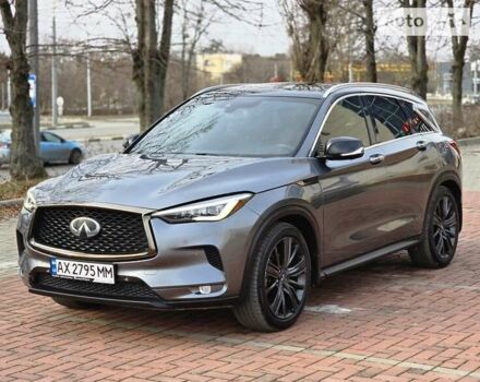 Сірий Інфініті QX50, об'ємом двигуна 2 л та пробігом 69 тис. км за 27900 $, фото 40 на Automoto.ua