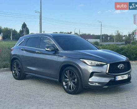 Сірий Інфініті QX50, об'ємом двигуна 2 л та пробігом 80 тис. км за 25400 $, фото 1 на Automoto.ua