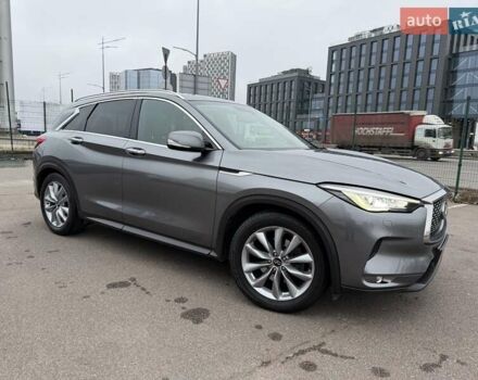 Серый Инфинити QX50, объемом двигателя 2 л и пробегом 57 тыс. км за 28900 $, фото 1 на Automoto.ua