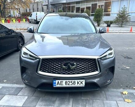 Серый Инфинити QX50, объемом двигателя 2 л и пробегом 93 тыс. км за 26000 $, фото 3 на Automoto.ua