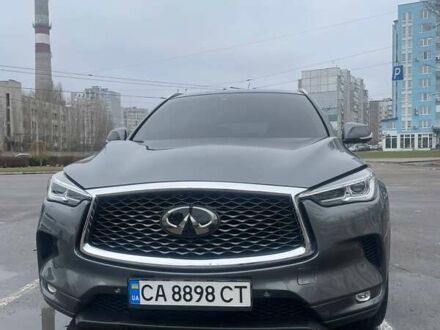 Сірий Інфініті QX50, об'ємом двигуна 2 л та пробігом 62 тис. км за 27700 $, фото 1 на Automoto.ua