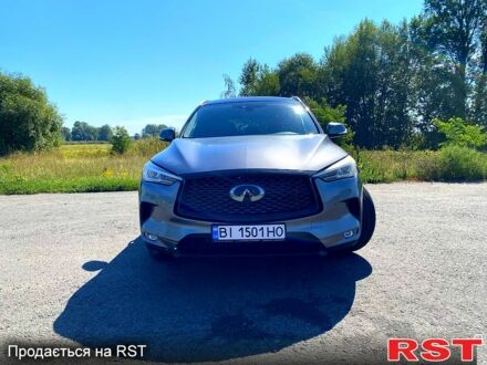 Серый Инфинити QX50, объемом двигателя 2 л и пробегом 80 тыс. км за 22500 $, фото 1 на Automoto.ua