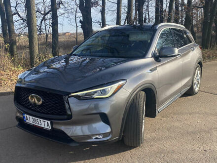 Серый Инфинити QX50, объемом двигателя 2 л и пробегом 120 тыс. км за 21500 $, фото 1 на Automoto.ua