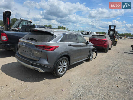 Сірий Інфініті QX50, об'ємом двигуна 2 л та пробігом 50 тис. км за 16000 $, фото 1 на Automoto.ua