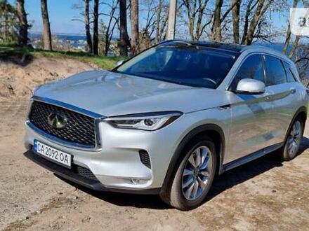 Сірий Інфініті QX50, об'ємом двигуна 2 л та пробігом 52 тис. км за 28100 $, фото 1 на Automoto.ua