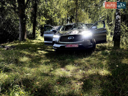 Серый Инфинити QX50, объемом двигателя 2 л и пробегом 74 тыс. км за 22800 $, фото 1 на Automoto.ua