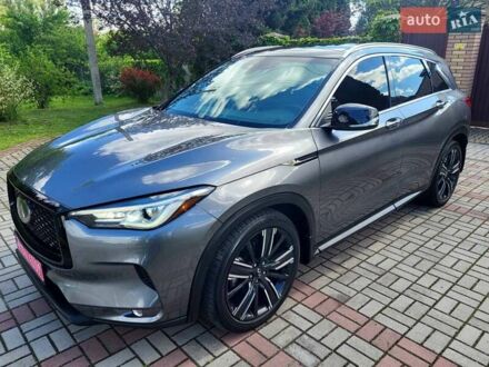 Серый Инфинити QX50, объемом двигателя 2 л и пробегом 78 тыс. км за 24300 $, фото 1 на Automoto.ua