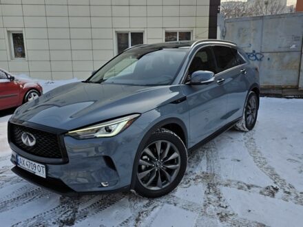 Инфинити QX50 2022 в Купянске на Automoto.ua Серый Инфинити QX50, объемом двигателя 2 л и пробегом 48 тыс. км за 31000 $, фото 1 на Automoto.ua