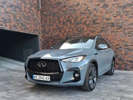 Сірий Інфініті QX50, об'ємом двигуна 1.99 л та пробігом 7 тис. км за 37000 $, фото 1 на Automoto.ua
