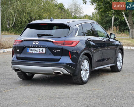 Синий Инфинити QX50, объемом двигателя 2 л и пробегом 136 тыс. км за 20900 $, фото 6 на Automoto.ua