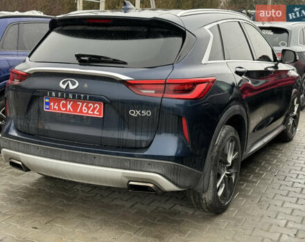 Синий Инфинити QX50, объемом двигателя 1.99 л и пробегом 114 тыс. км за 16500 $, фото 3 на Automoto.ua
