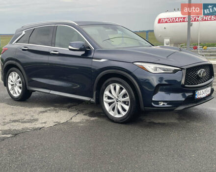 Синий Инфинити QX50, объемом двигателя 2 л и пробегом 135 тыс. км за 21500 $, фото 3 на Automoto.ua