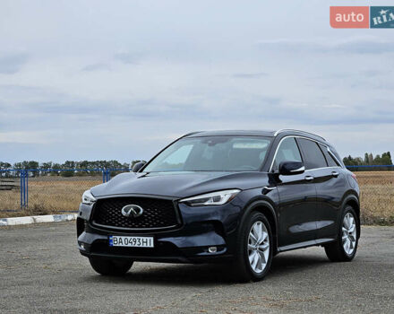 Синий Инфинити QX50, объемом двигателя 2 л и пробегом 136 тыс. км за 20900 $, фото 2 на Automoto.ua