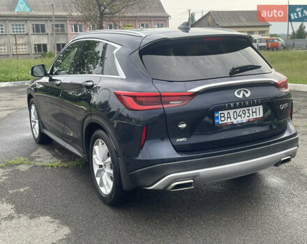 Синий Инфинити QX50, объемом двигателя 2 л и пробегом 135 тыс. км за 21500 $, фото 4 на Automoto.ua
