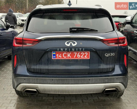 Синий Инфинити QX50, объемом двигателя 1.99 л и пробегом 114 тыс. км за 16500 $, фото 4 на Automoto.ua
