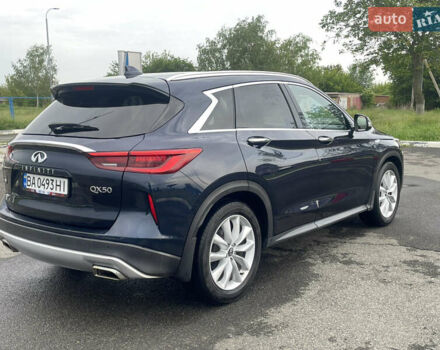 Синий Инфинити QX50, объемом двигателя 2 л и пробегом 135 тыс. км за 21500 $, фото 5 на Automoto.ua